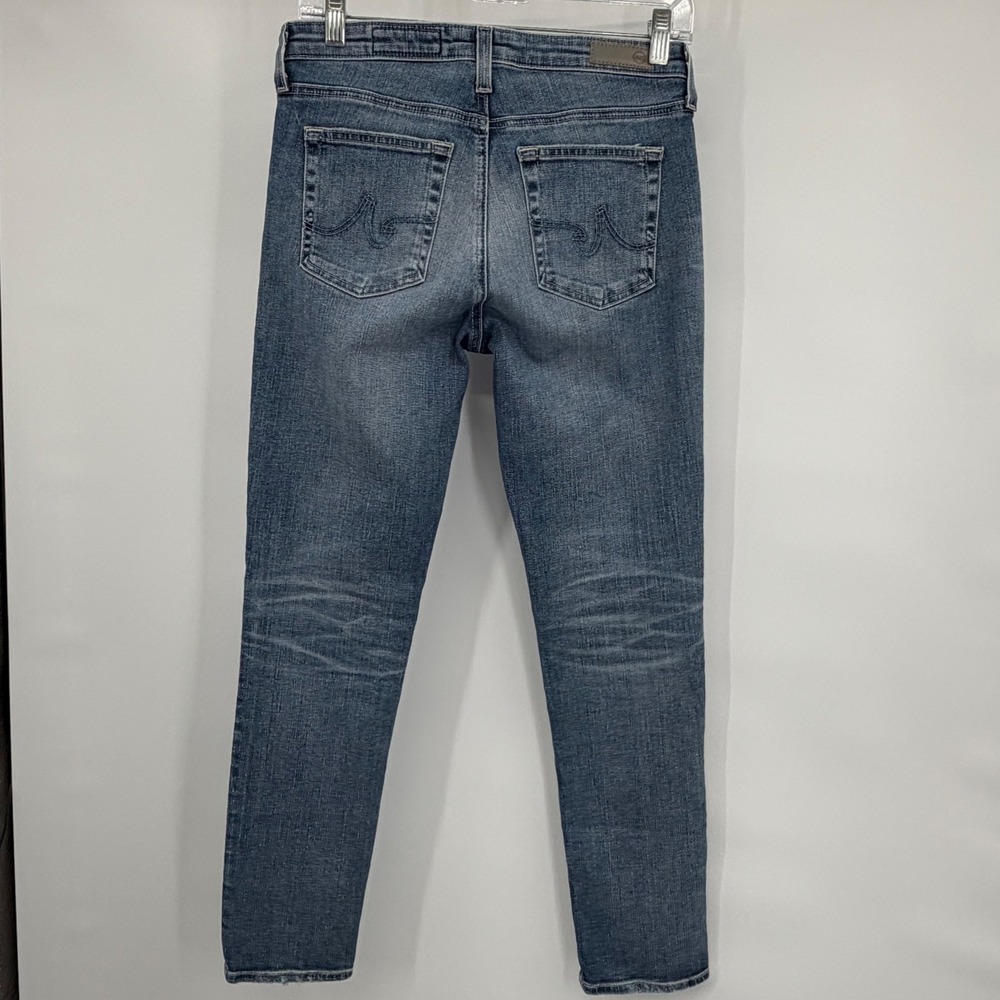 AG Adriano Goldschmied Prima Ankle Cigarette Jeans Blue 27R - Picture 3 of 9